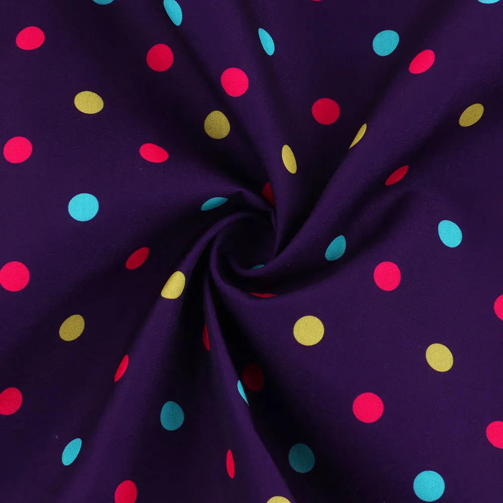 Description Picture 5 of item50 * 140Cm Christmas Pattern Polyester Cotton Fabric Patchwor Printed For Tissue Kids Home Textile For Sewing Doll Dress Curtain