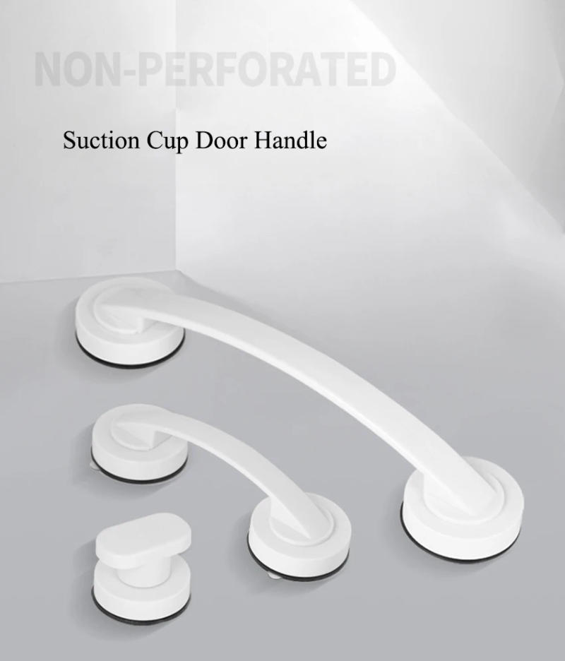 Description Picture 2 of itemBathroom Sucker Handle Toilet Seat Armrest for Glass Door,Refrigerator,Cabinet Safety Handle Grab Bars Anti-slip Handrails 욕실손잡이