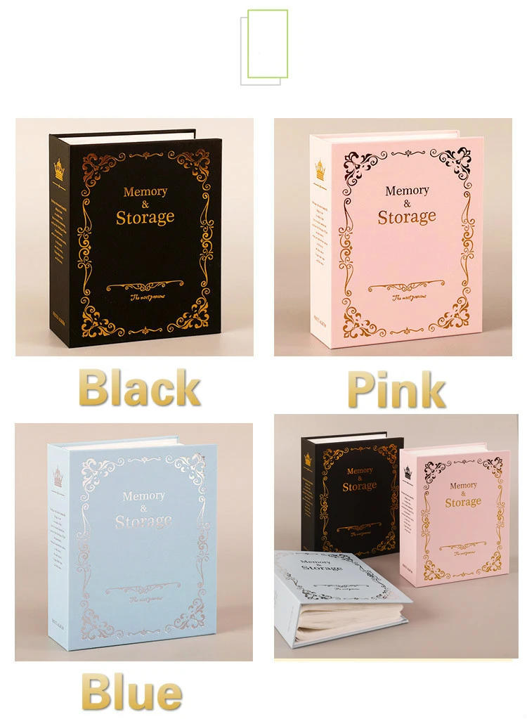 Description Picture 2 of item100 Pockets 6 Inch Photograph Storage Scrapbooking Picture Case Photo Album Frame for Kids Children