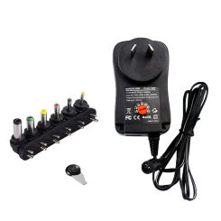 3V 4.5V 5V 6V 7.5V 9V 12V 2A/2.5A AC/DC Adjustable Power Adapter AU Plug Universal Power Adaptor USB Charger Switch Power Supply