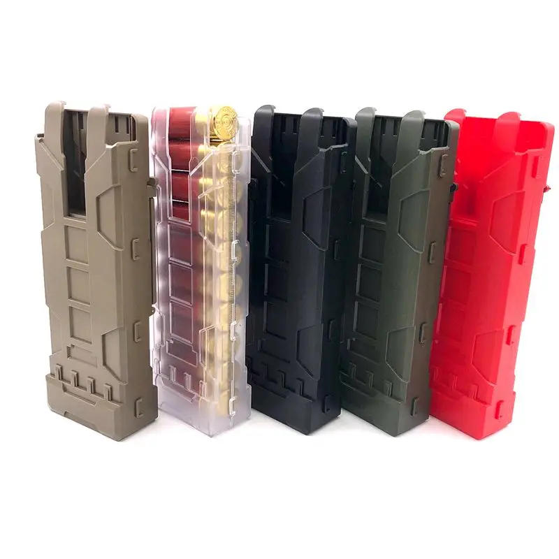 Description Picture 2 of itemTactical Reload Magazine Pouch 10 Rounds 12 Gauge Ammo Shells Shotgun Ammo Bag Airsoft Hunting Gun Case Accessories