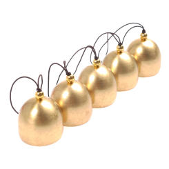 1pc Christmas Metal Small Pure Copper Bell Tree Pendant Decoration Xmas Party Wind Chimes Diy Material Crafts Accessories NEW