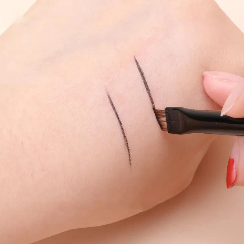 Description Picture 6 of itemLOYBJ 1/2pcs Blade Makeup Brushes Angled Thin Eyebrow Brush Flat Fine Eyeliner Brush Professional Liner Brow Beauty Make Up Tool