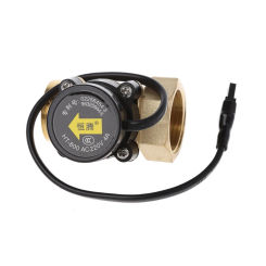 HT-800 1" Water Flow Sensors Switch 220V 4A Liquid Paddle Pump L69A