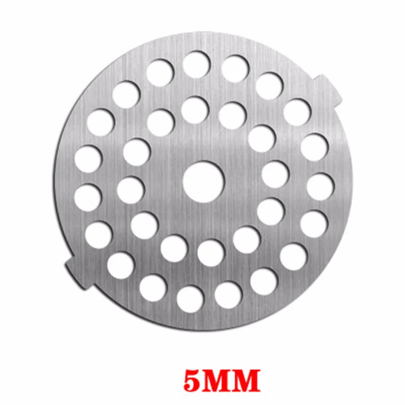 Description Picture 5 of itemMeat Grinder Plate 3/5/7mm Stainless Steel Mincer Blade Knifes For 55mm 5# Meat Grinder Spare Parts