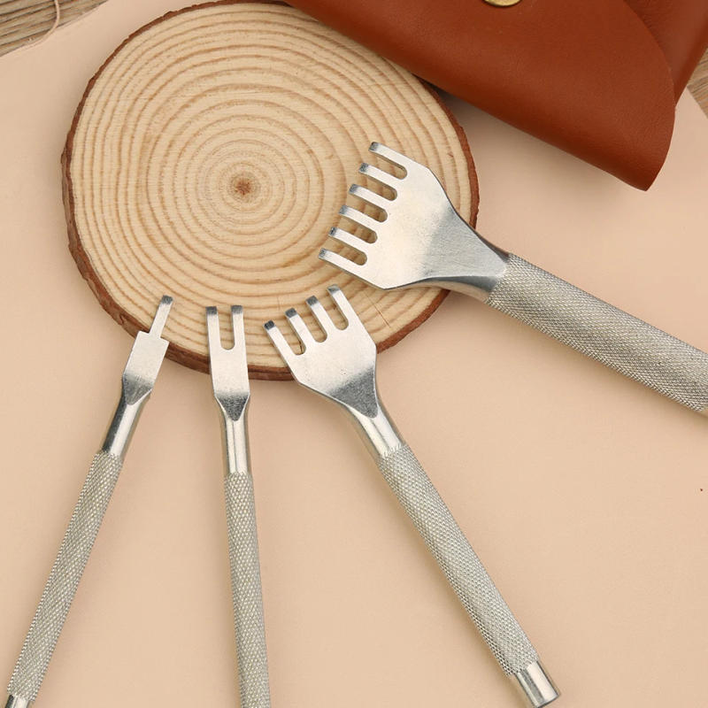 Description Picture 4 of itemIMZAY Leather Manual Sewing Machine Speedy Stitcher Leather Sewing Tools Kit Leathercraft Punching Groover Tools Accessories Set