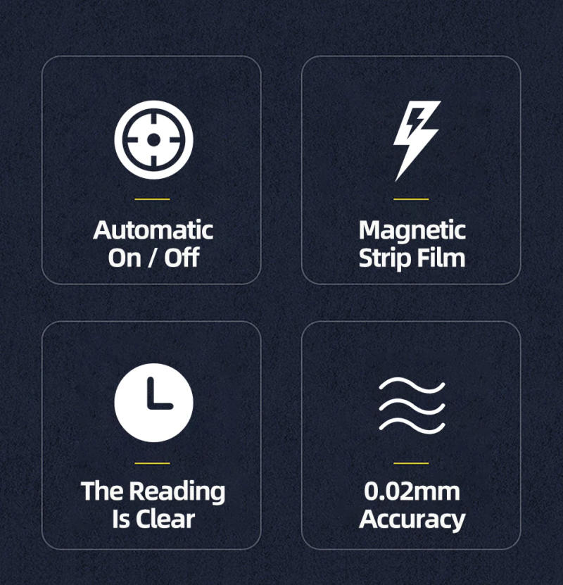 Description Picture 6 of itemNight Light Display Caliper Pachometer Digital Ruler Measuring Instruments Digital Micrometer Electronic Caliper Thickness Gauge