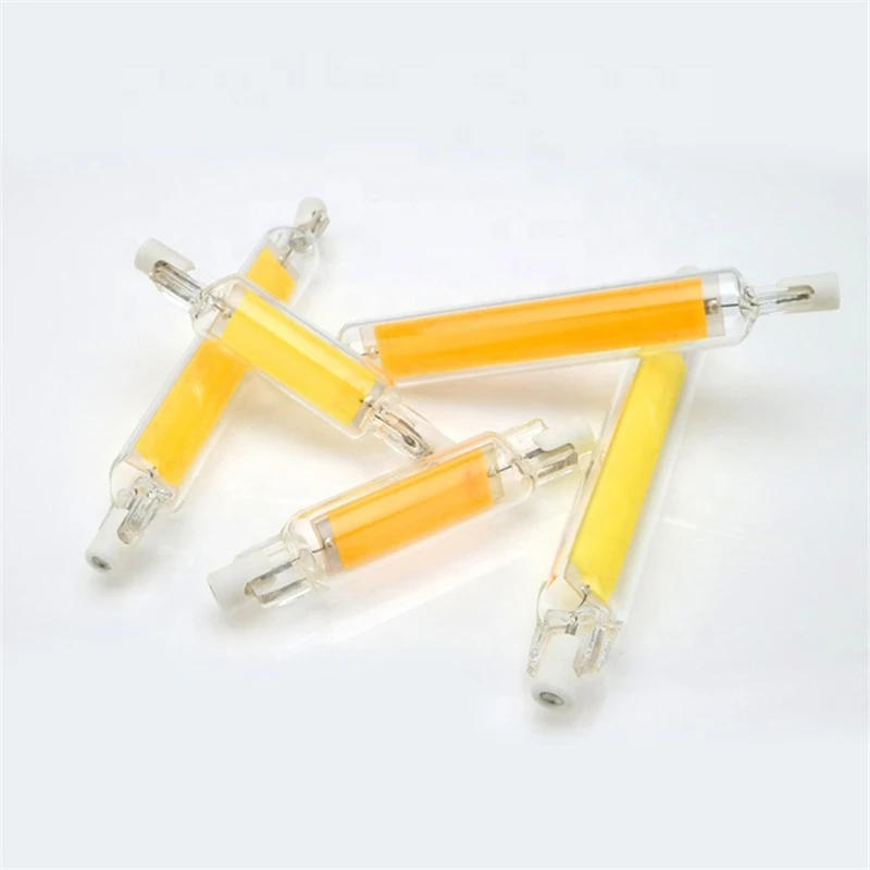 Description Picture 5 of itemLED Light R7S 78mm 118mm High Powerful Spotlight 15W 20W 40W 50W AC 220V Glass Tube COB Bulb Replace Halogen Lamp