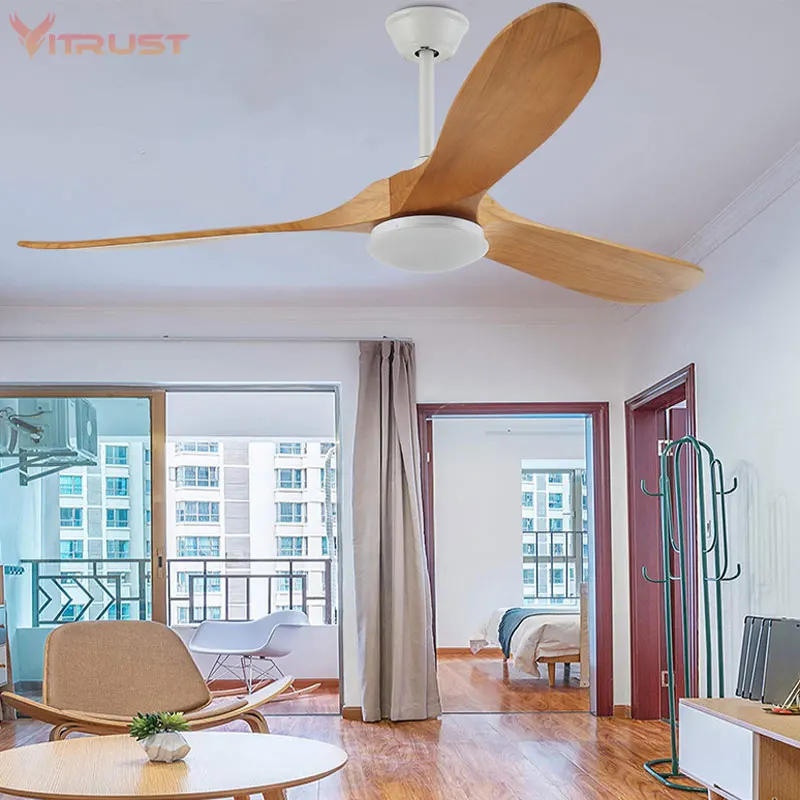 Description Picture 5 of itemModern Reversible DC Ceiling Fan 3 Blade Ceiling Fan with Light LED Remote Control Super Quiet Fan