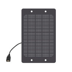 Solar Panel 5V 1200mA Solar Battery Charger USB port DC 5.5*2.1 Charge Regulators 6W Outdoor Power Li-ion Batteries Portable