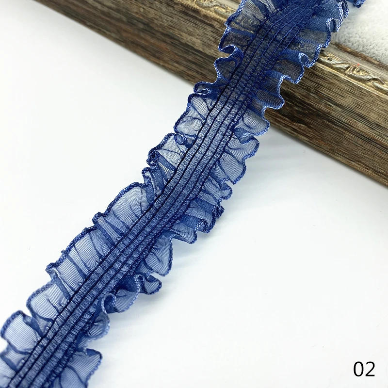 Description Picture 4 of item1 yard 30mm Elastic Hair Band Ribbon Lace Sewing Trim Handmade Ribbon DIY