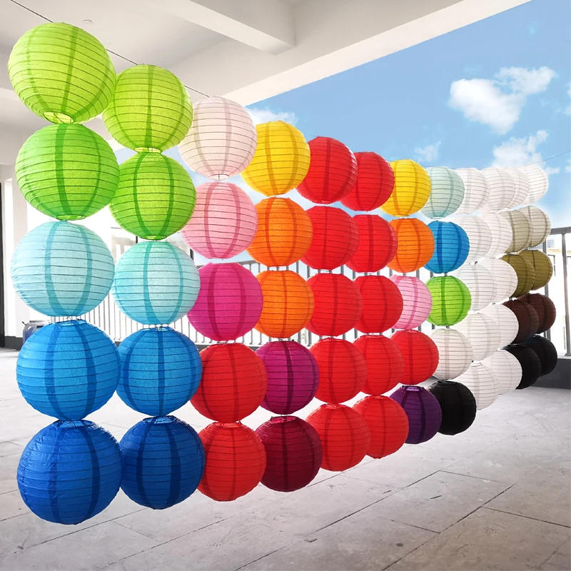 Description Picture 3 of item1PC 10-40cm China Paper Lanterns Festival Supplies Kids Birthday Wedding Party Decoration decor gift craft DIY Lampion Lantern