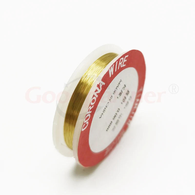 Description Picture 3 of item1X Goodpartner Printer Copier Parts 0.06mm Golden CORONA WIRE Electrode Tungsten Wire for Kyocera Samsung Xerox HP Canon Ricoh