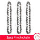 3pcs 4inch chain