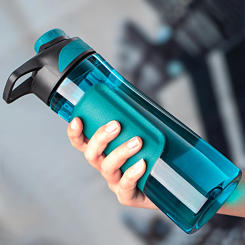 New UZSPACE Water Bottle BPA Free Shaker Portable Sport Plastic Cup Gym Kettle Men Female Student Outdoor Tour Drink Bottle