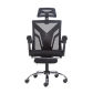 Black with footrest