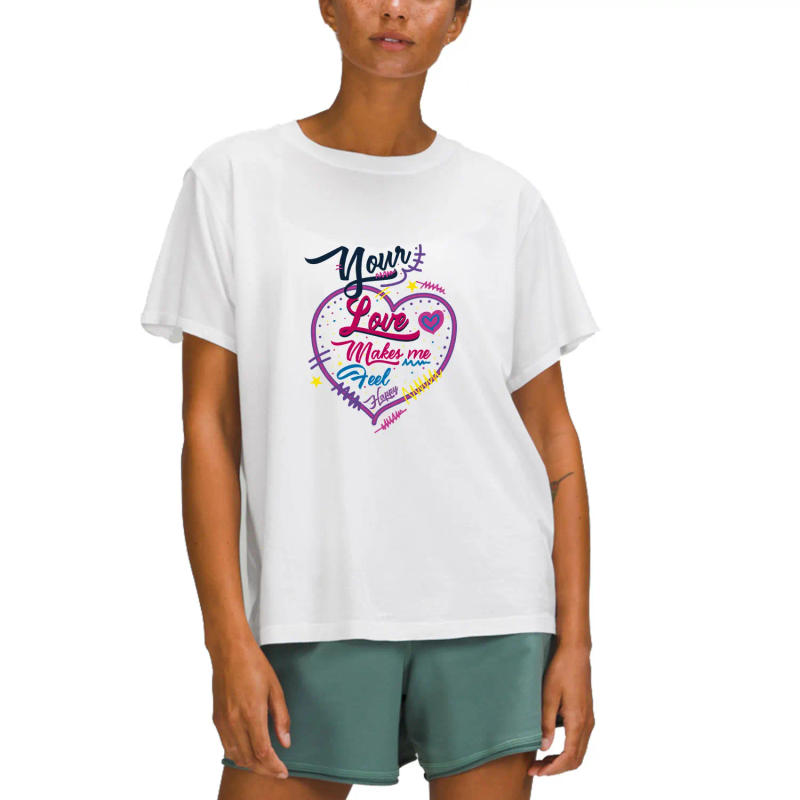 Description Picture 3 of itemBlack and white heart pattern Vinyl Sticker For Clothes heart iron on patch Manualidades easy to use DIY decoration