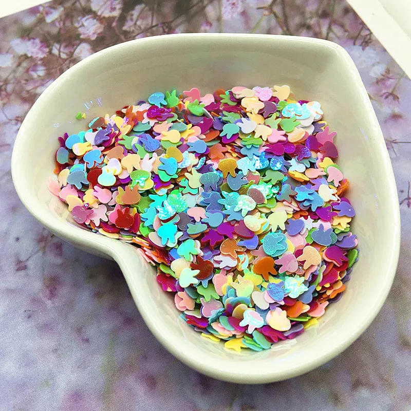 Description Picture 3 of itemCat Paw Flower Start Heart Shape Loose Sequins for Crafts Paillettes Glitter Nail Art Decoration Sequin DIY Confetti Accessories