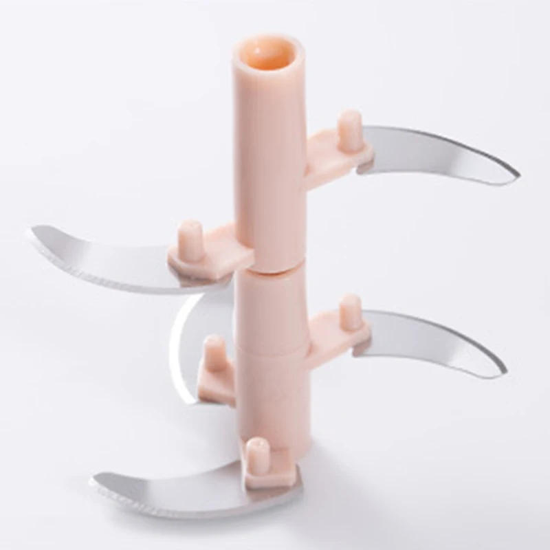 Description Picture 6 of item500/900ML Garlic Chopper Manual Rotate Vegetable Cutter Chopper Slicer Fruit Garlic Crusher Kitchen Gadget Blenders Meat Grinder