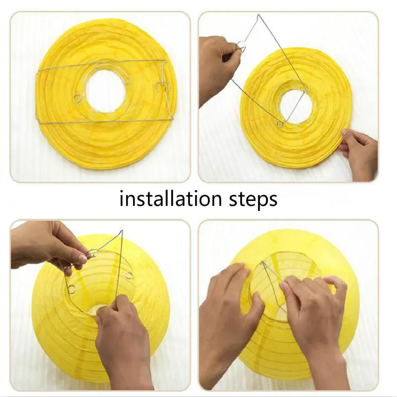 Description Picture 5 of item1PC 10-40cm China Paper Lanterns Festival Supplies Kids Birthday Wedding Party Decoration decor gift craft DIY Lampion Lantern