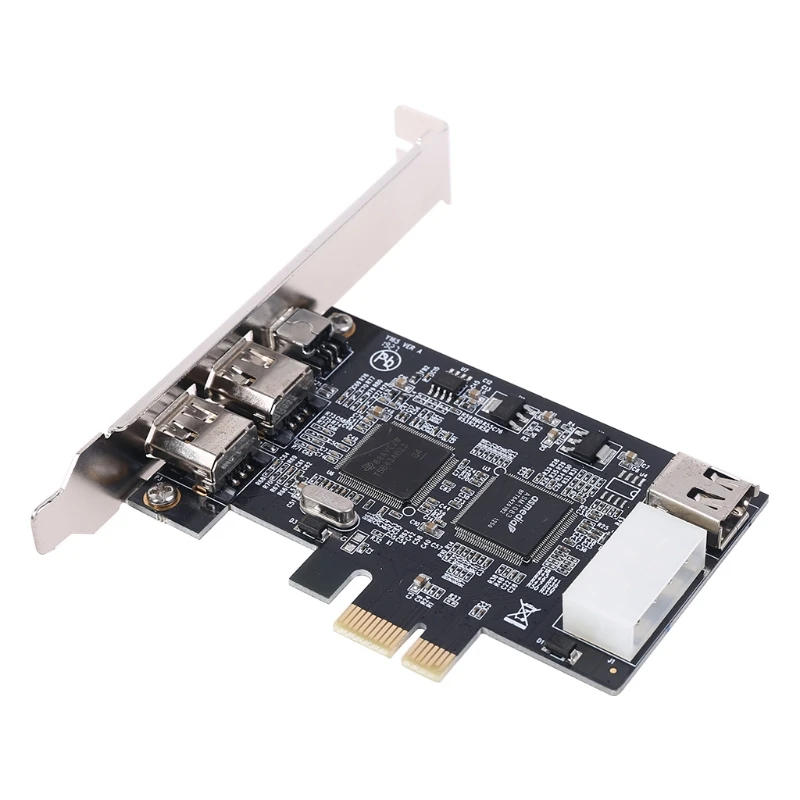 Description Picture 4 of itemPCIe 3 Ports Firewire Cable Expansion Card PCI Express 1394B & 1394A TI XIO2213B Chipset Adapter for Desktop PC