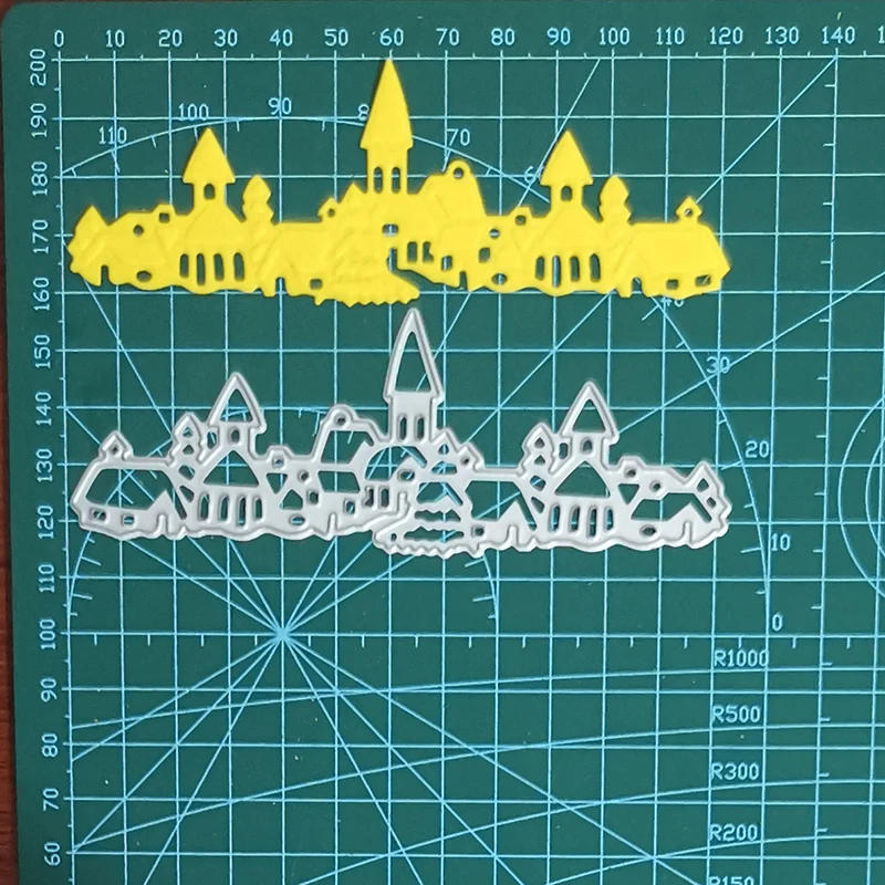 Description Picture 4 of itemChristmas Metal Steel Cutting Dies sled deer snowy house Craft Punch Die Stencils for Scrapbooking Album Paper Card Making Die