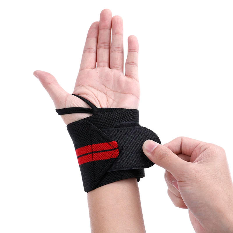 Description Picture 3 of itemWeight Lifting Training Gloves for Women Men Fitness Sports Body Building Gymnastics Grips Gym Hand Palm Wrist Protector Gloves
