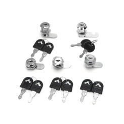 10-30mm Cam Lock Filing Cabinet Post Mailbox Drawer Cupboard Locker 2 Key