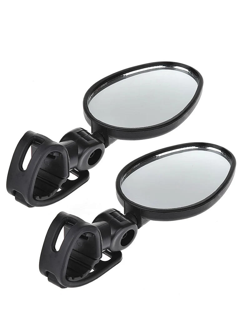 Description Picture 4 of item1PC/2PCS Bicycle Cycling Wide Angle Handlebar Rear View Mirror Bike Safety Reversing Mirror Bike Accessories
