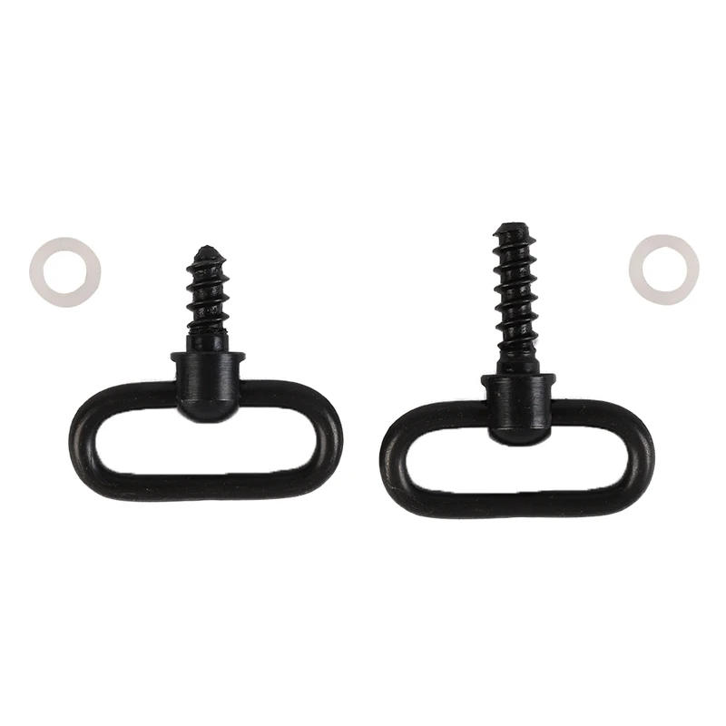 Description Picture 5 of item2Pcs Quick Detach Sling Swivels Stud Hunting Accessories Kit For Gun Rifl e Hunting W/Screws Sling Mount Tools