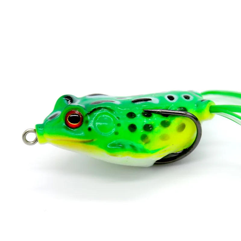 Description Picture 5 of itemDouble Propeller Frog Soft Baits Shad Soft Lure Jigging Fishing Lure Bait Prop Topwater Catfish Silicone Artificial Wobblers