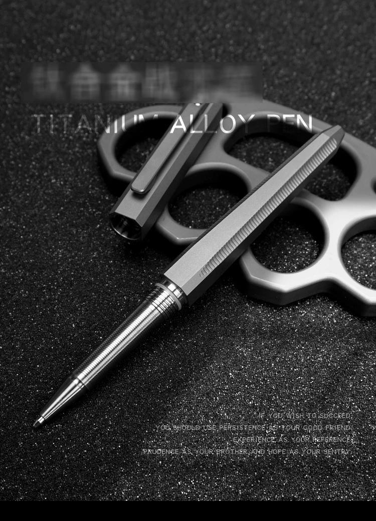Description Picture 2 of itemEDC Titanium Alloy Pen With Business Writing Multi-functional Portable Outdoor EDC Tools