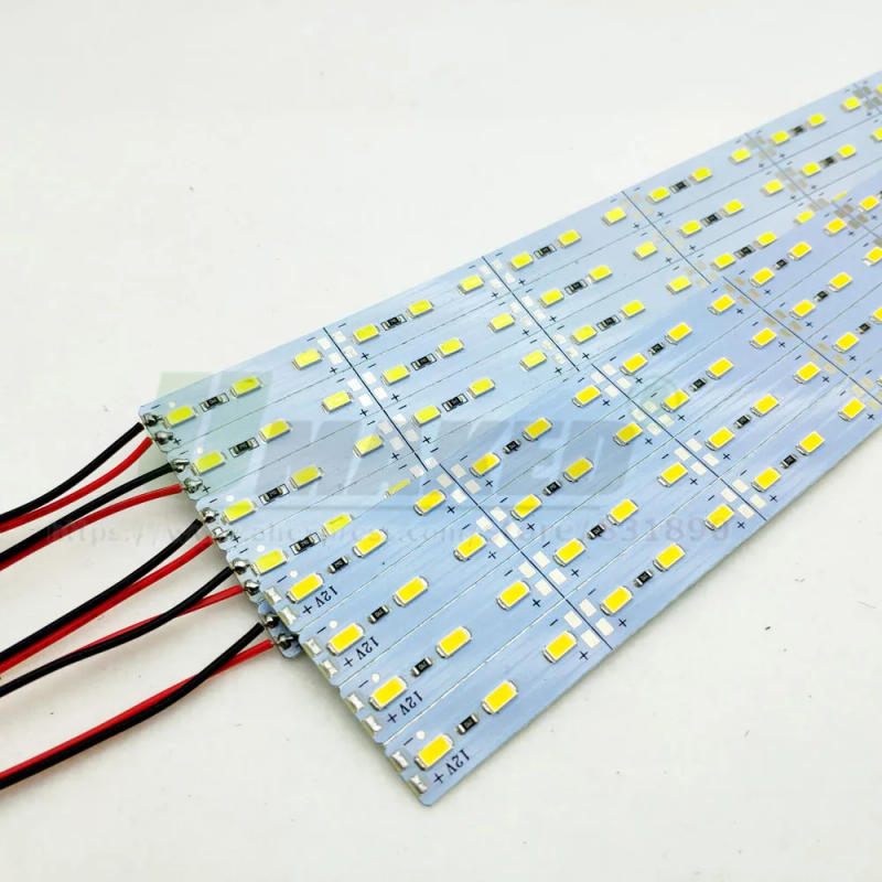 Description Picture 5 of item100pc DC12V/24V 72D 100cm LED Bar Lamps Supper Brightness Rigid Strip SMD5730 Fluorescent Energy Save Lighting DIY Wholesale DHL