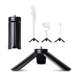 Portable Mini Table Tripod Stand Desk Tripod with 1/4'' Screw Suitable for Camera Video Light Panel Ring Light LUXCEO P200 Q508A