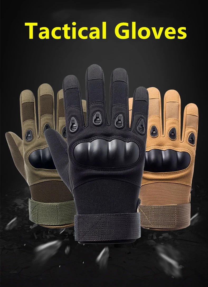 Description Picture 2 of itemOutdoor Full Finger Gloves Outdoor Sports Airsoft Paintball Fishing Riding Cycling Hiking Gloves