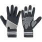 gray gloves