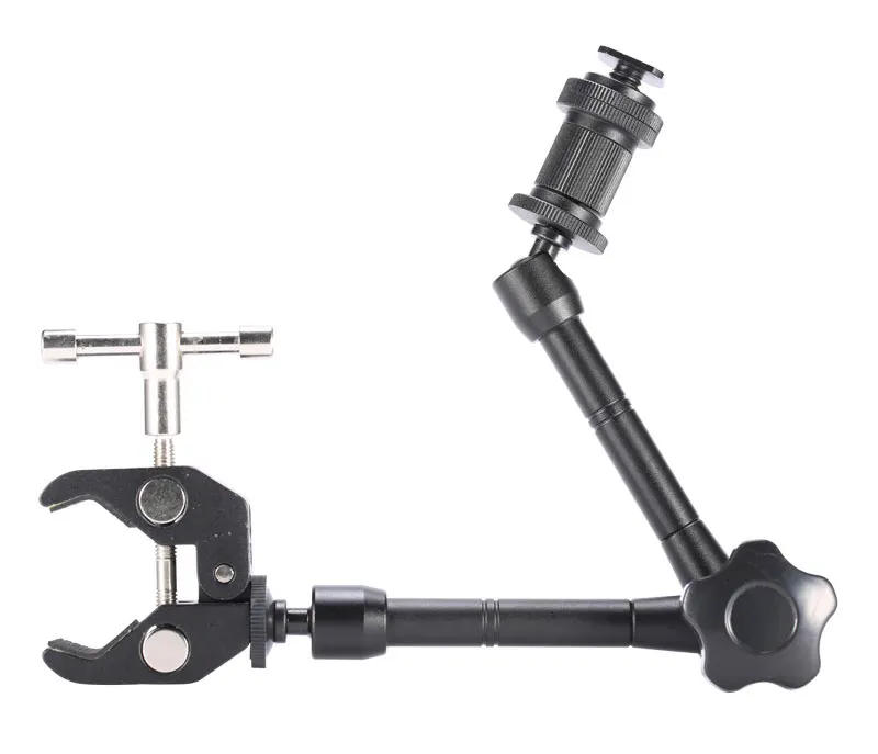 Description Picture 3 of item11 Inch Adjustable Friction Articulating Magic Arm + Super Clamp for SLR LCD Monitor LED Flash Light Studio Camera Accessories