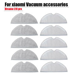 For Dreame bot L10 pro filter Home Accessories HEPA Washable Cleaning Cloth Mop Rag Replacement Xiomi Robot Vacuum Cleaner Parts