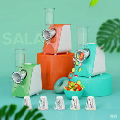 Multifunctional Electric Slicer Vegetable Salad Shredder Food Cutter Vegetables Grater Cheese Carrot Potato Cutting Machine
