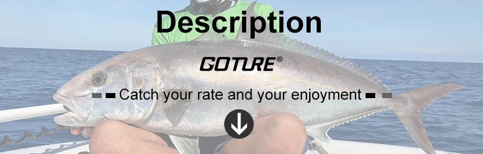 Description Picture 2 of itemGoture Cutout Lead Fishing Lure Bag Portable Lightweight Non-slip fishing Jig Lure carrier  tackle bag For Boat/Beach Fishing