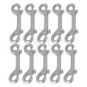 CNBTR 10PCS Corrosion-resistant 304 Stainless Trigger Double Ended Snap Hook 115mm