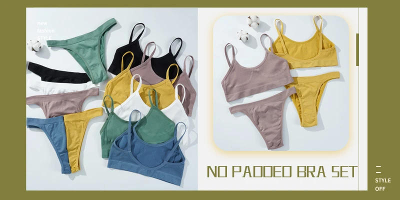 Description Picture 2 of itemBralette Fitness Lace Thin Shoulder Strap Underwear Women Anti-light Shockproof Push Up Full Cup Cross Back Bra Lingerie