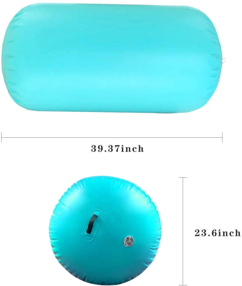 Description Picture 3 of itemHIBADOU 60cm 70cm 90cm Inflatable Air Track Roller Gym Roll Barrel for Gymnastics With Pump, Home/Tumbling