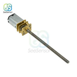 DC 3V/6V/12V N20 Mini Micro Metal Gear Motor DC Motors Shaft M3 x 55mm 15/30/60/100/150/200/300/400/500/600/800/1000 RPM