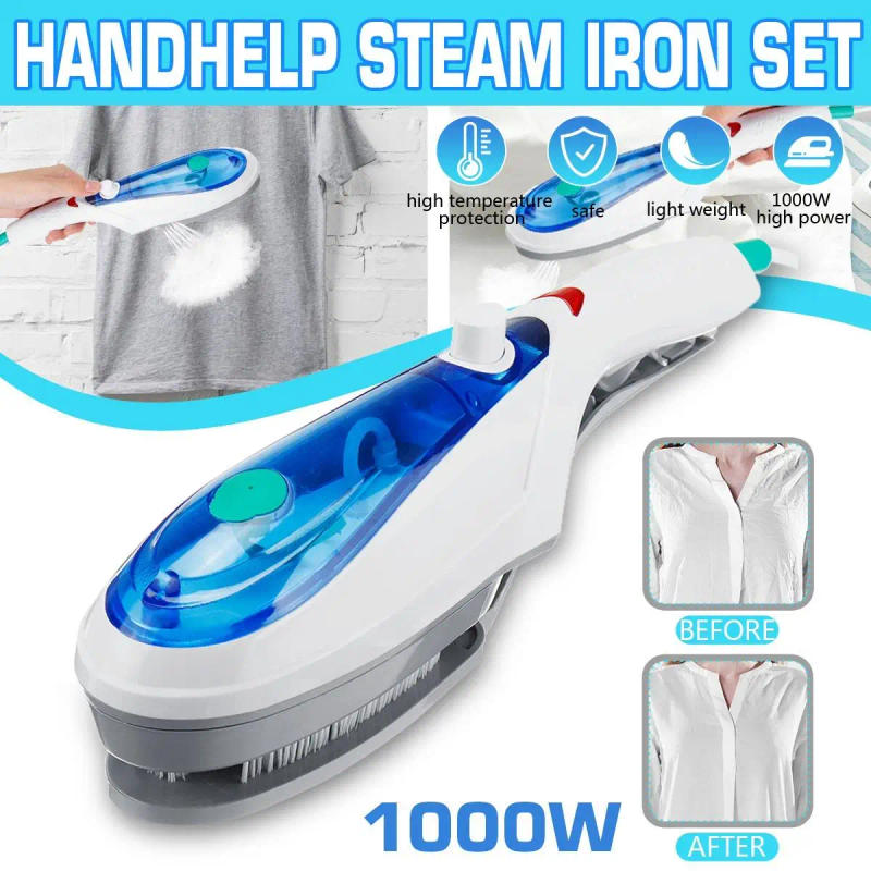 Description Picture 4 of item110V-240V 1000W Handheld Garment Steamer Brush Portable Steam Iron for Clothes Steamer Ironing Steamer EU/US/AU Plug