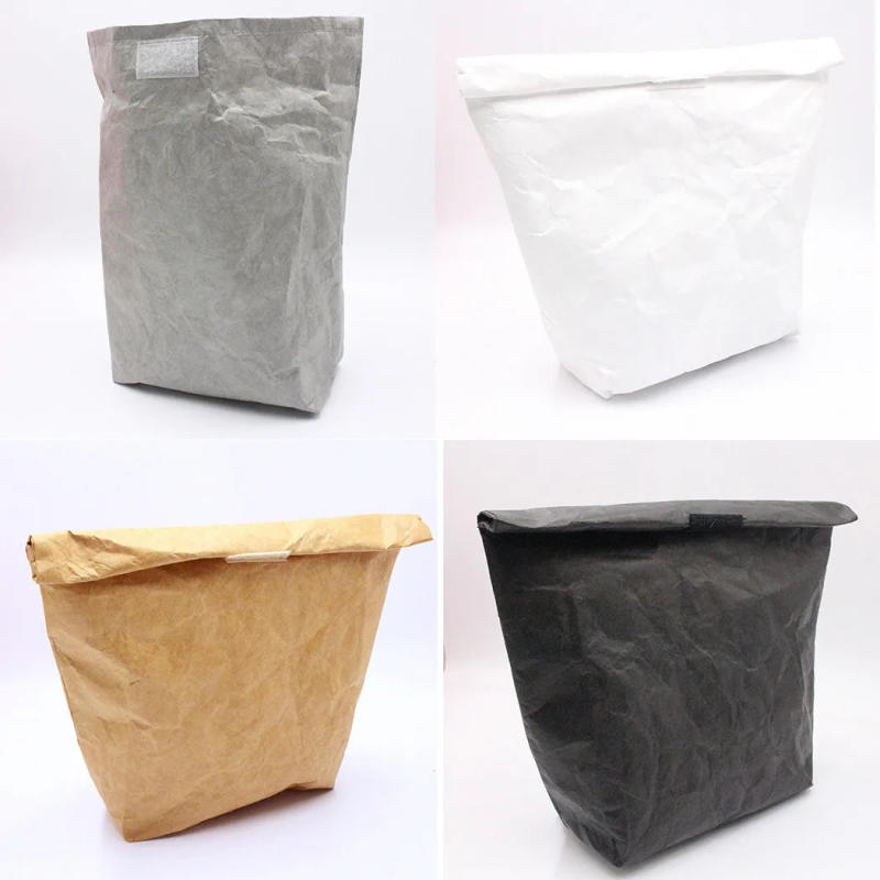 Description Picture 3 of itemLunch Box Food Container Thermal Package Waterproof Air Tight Food Container Kraft Paper Thermal Insulation Lunch Box Bag