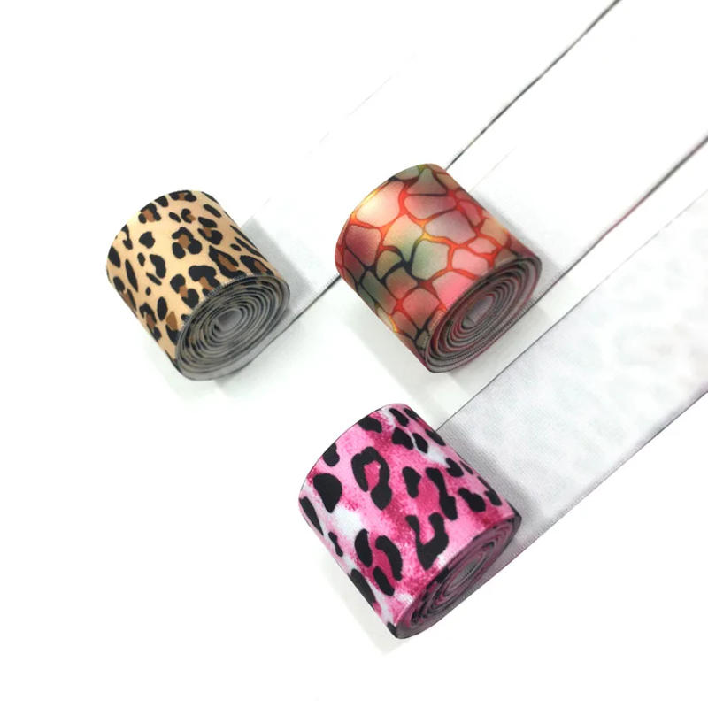 Description Picture 6 of item2/5 Meter/Lot 25MM 38MM Rubber Band Camouflage Print Elastic Strap Stripe DIY Garment Webbing Trouser Belt Sewing Accessories