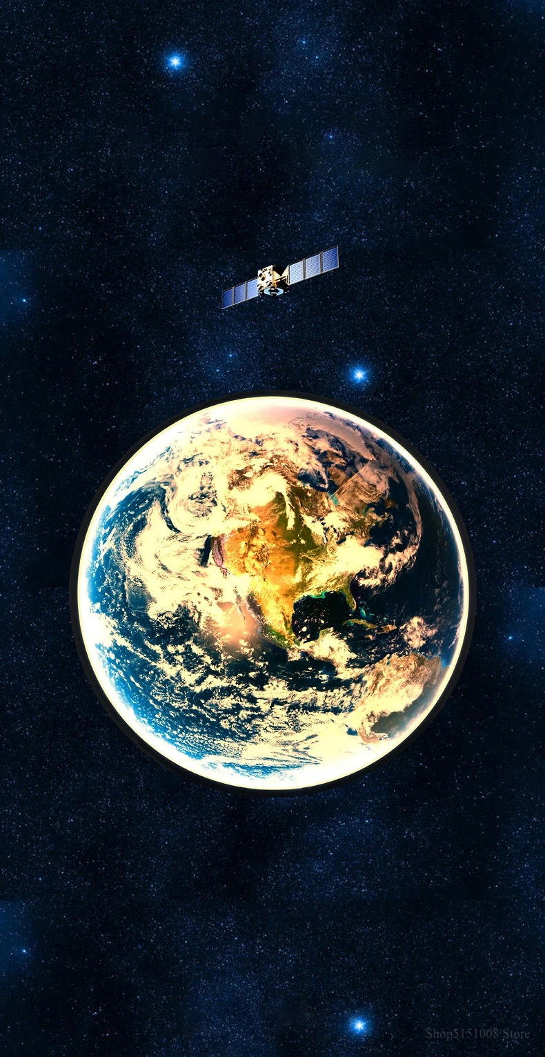 Description Picture 2 of itemDecorative painting with led light Mars wall lamp Nordic Living room decor lighting Bedroom Night light Uranus Mercury Neptune