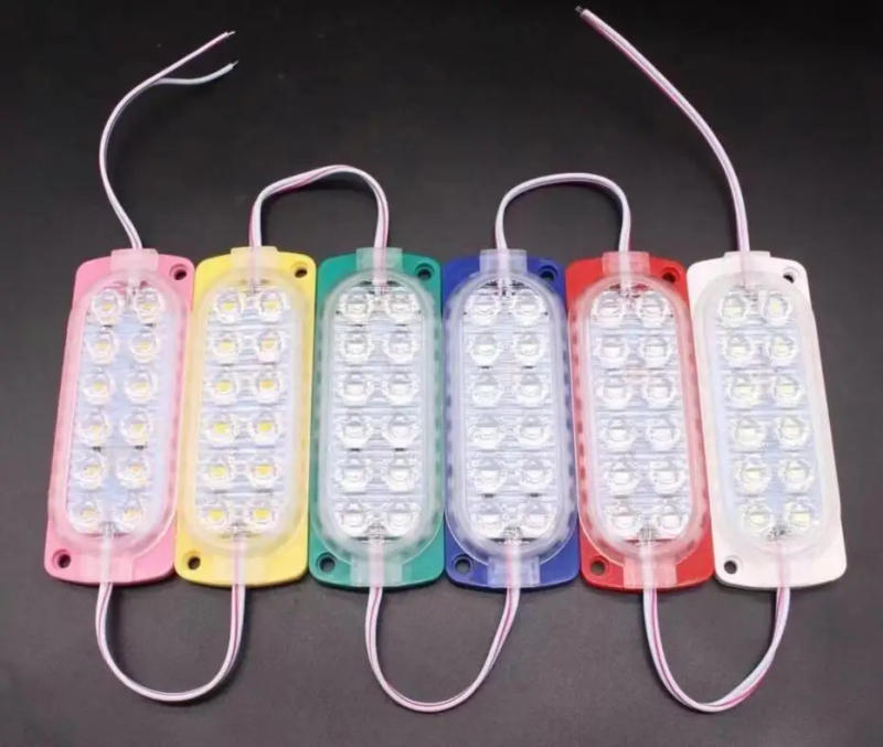 Description Picture 4 of item12V led module for car lights truck side light Advertising Luminous characters backlight IP65 Waterproof White Red Yellow