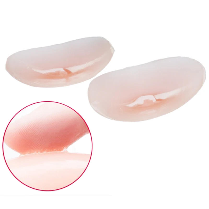 Description Picture 6 of itemHot Sale 1 Pair Shoulder Push-up Pads Adhesive Enhancer Pad Invisible Soft Silicone S / L